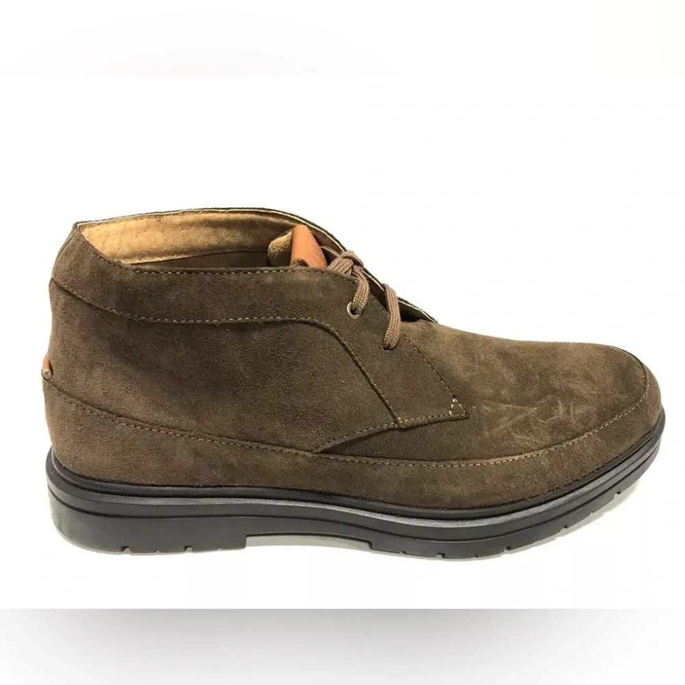 Stacy Adams Men’s Amherst Brown Suede Ankle Boots Size 11.5M